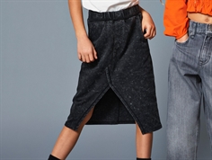 Kids ONLY black washed sweat skirt